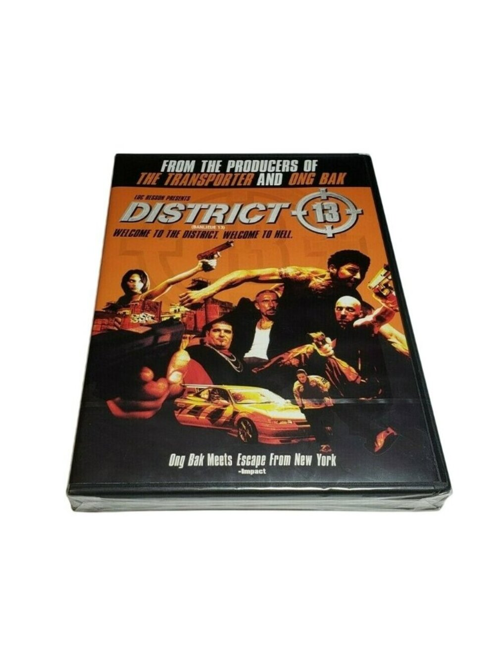 District B13 (NEW SEALED DVD, 2006) Parkour Martial Arts Action District 13